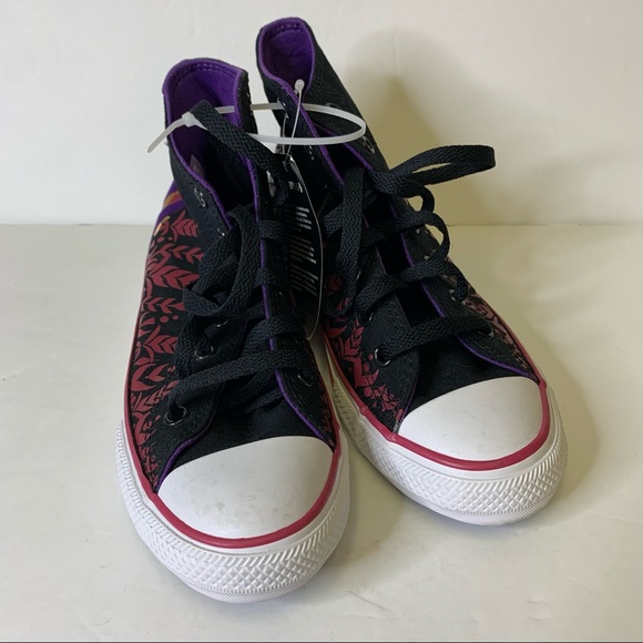 NWT Converse X Disney Frozen 2 Anna High Sneakers - Picture 4 of 12